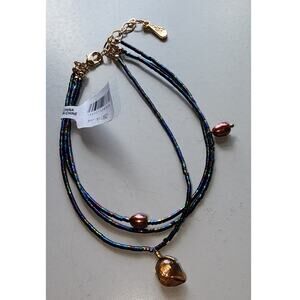 Free People | NWT | Ariana Ost | Ring The Bell Semiprecious Stone Anklet